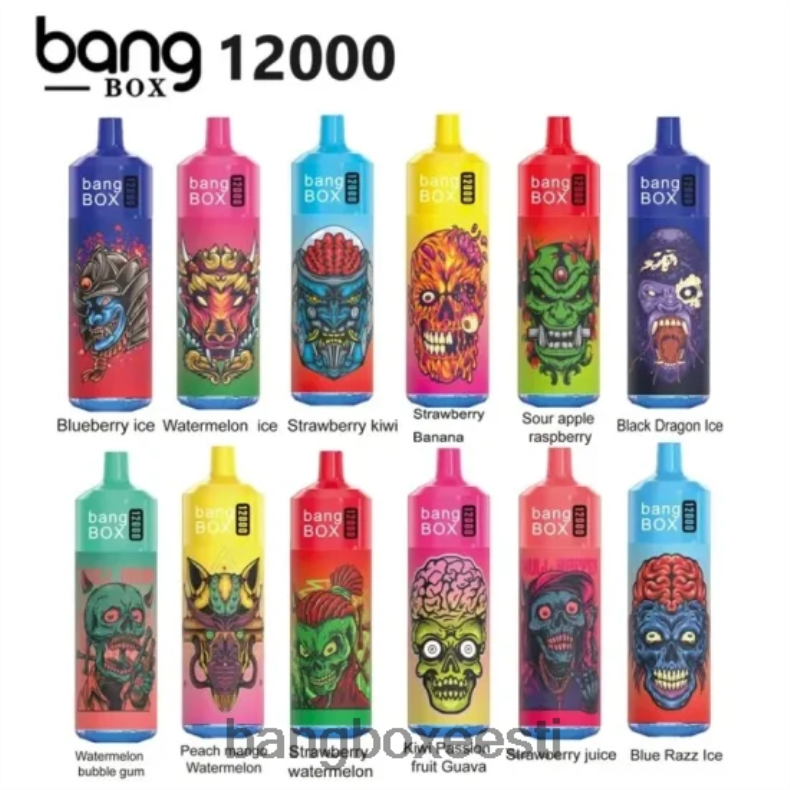 Bang Box Vape - Bang Box 12000 pahvi rgb valgusti ühekordselt kasutatavad 4B0L6T37
