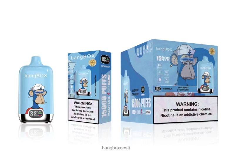 Bang Box Flavours - Bang Box 15000 pahvi mustikas maasikas 4B0L6T38