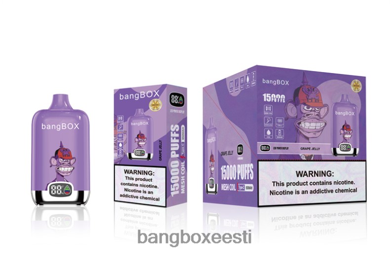Bang Box Vape - Bang Box 15000 pahvi viinamarjaželee 4B0L6T49