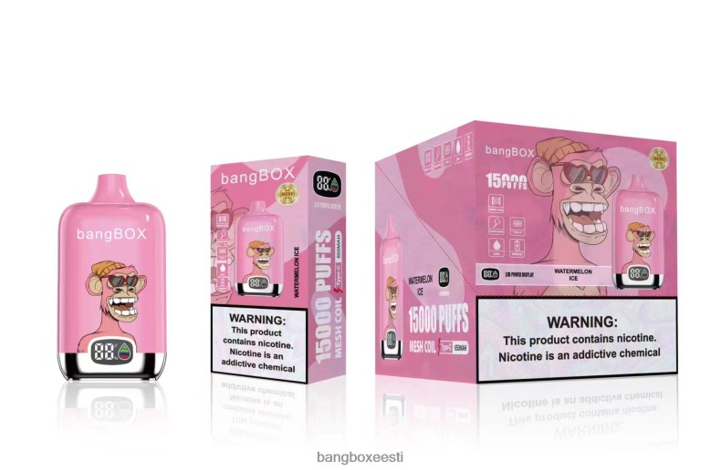 Bang Box Vape Flavors - Bang Box 15000 pahvi arbuusi jää 4B0L6T45