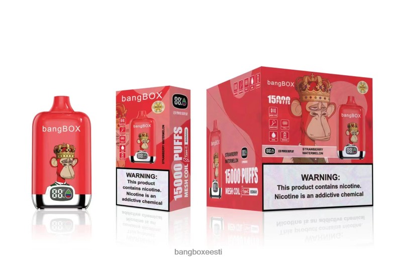 Bang Box Vape Review - Bang Box 15000 pahvi maasikas arbuus 4B0L6T47