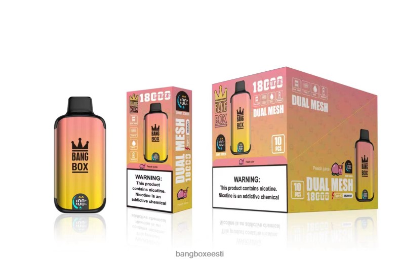 Bang Box Vape - Bang Box 18000 pahvi virsiku mahl 4B0L6T91