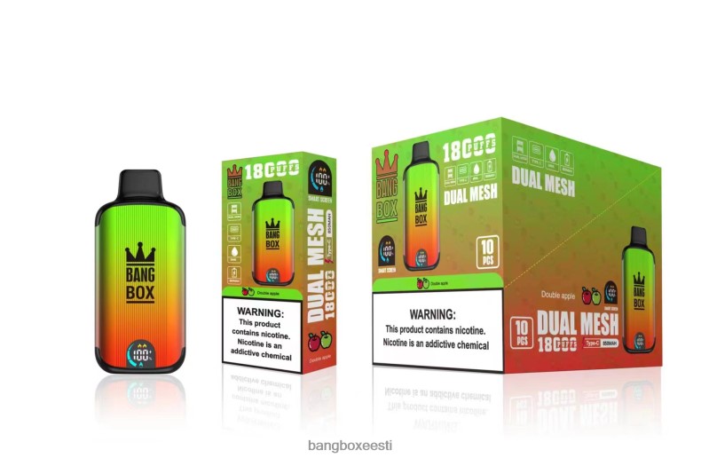 Bang Box Vape Flavors - Bang Box 18000 pahvi kahekordne õun 4B0L6T93