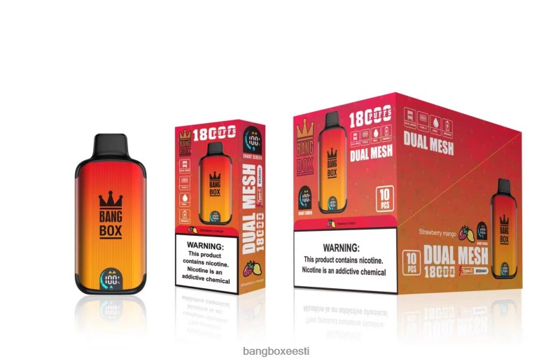 Bang Box Vape Flavors - Bang Box 18000 pahvi maasika mango 4B0L6T99