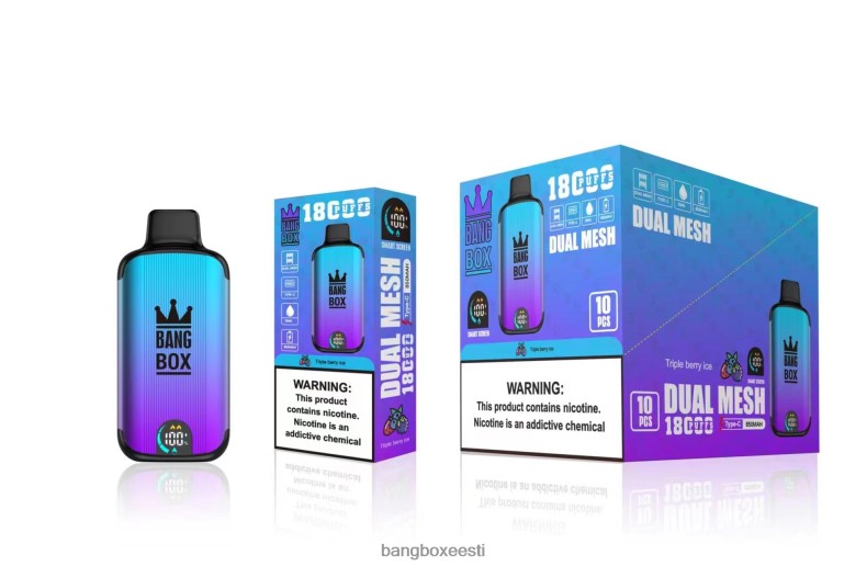 Bang Box Vape Review - Bang Box 18000 pahvi kolmekordne marjajää 4B0L6T95