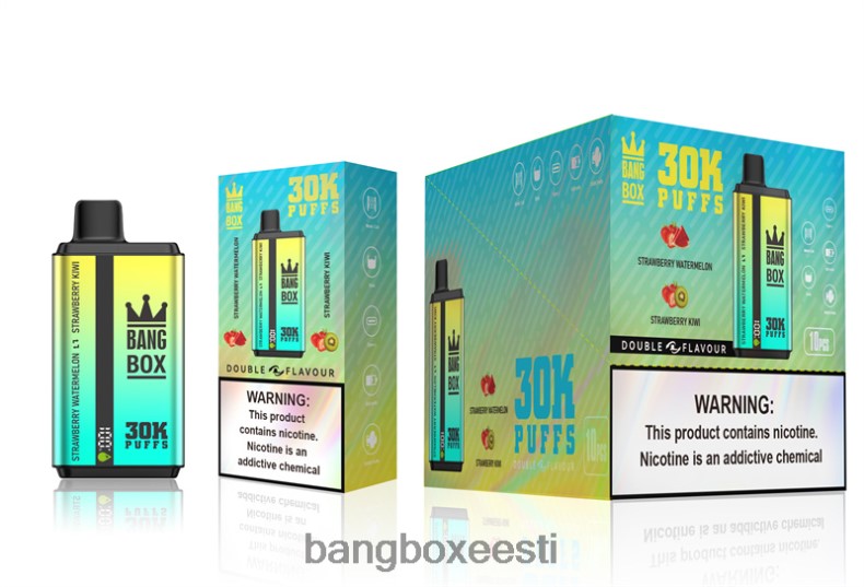 Bang Box Price - Bang Box 30 000 pahvi kahekordse maitsega maasikas arbuus & maasika kiivi 4B0L6T64