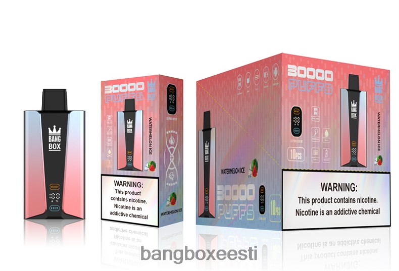 Bang Box Flavours - Bang Box 30 000 pahviga nutiekraan arbuusi jää 4B0L6T86