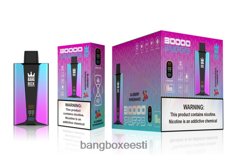 Bang Box Flavours - Bang Box 30 000 pahviga nutiekraan mustika pomgerante 4B0L6T80