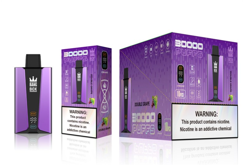 Bang Box Vape - Bang Box 30 000 pahviga nutiekraan kahekordne viinamari 4B0L6T85