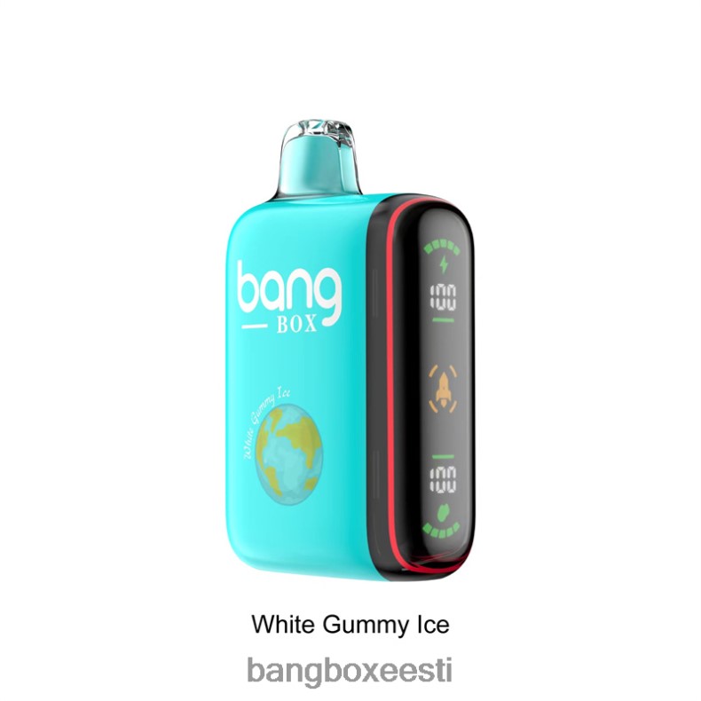 Bang Box Eesti - Bang Box 9000-18000 puhvi intelligentne võimsusnäidik valge kummijää 4B0L6T30
