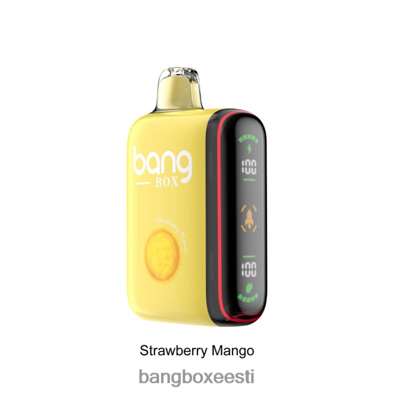 Bang Box Vape Review - Bang Box 9000-18000 puhvi intelligentne võimsusnäidik maasika mango 4B0L6T35