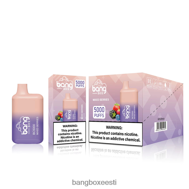 Bang Box Vape Flavors - Bang Box bc5000 ühekordselt kasutatavad 4B0L6T87
