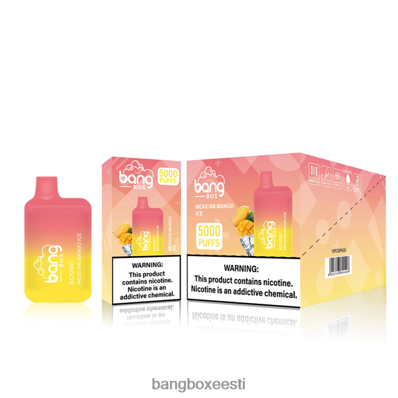 Bang Box Vape Flavors - Bang Box bc5000 ühekordselt kasutatavad 4B0L6T87