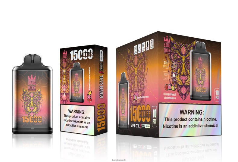 Bang Box Vape Review - Bang Box s1-15000 pahvi mango virsik arbuus 4B0L6T107