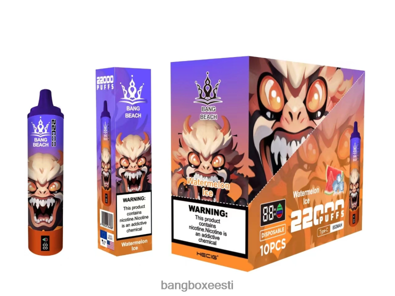 Bang Box Price - Bang Beach 22000 pahviga nutikas ekraan arbuusi jää 4B0L6T22